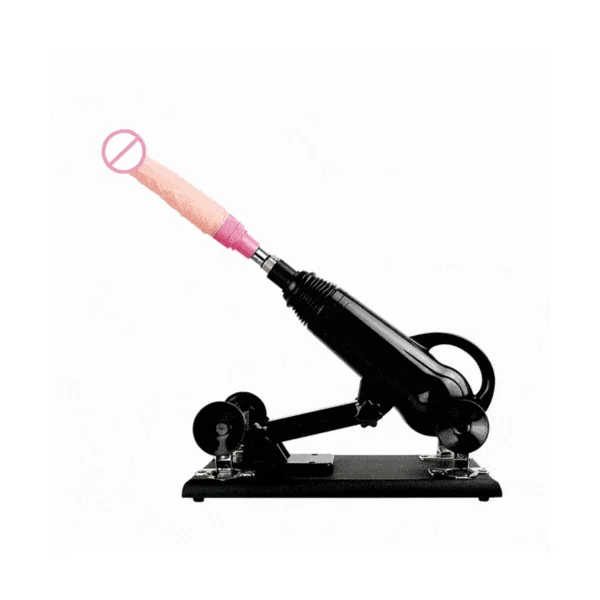 Automatic Sex Machine With Dildo Strong Motor Masturbator Black Love Machines