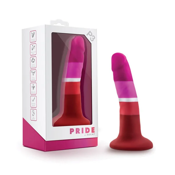 Avant P3 Lesbian Pride Realistic Dildo