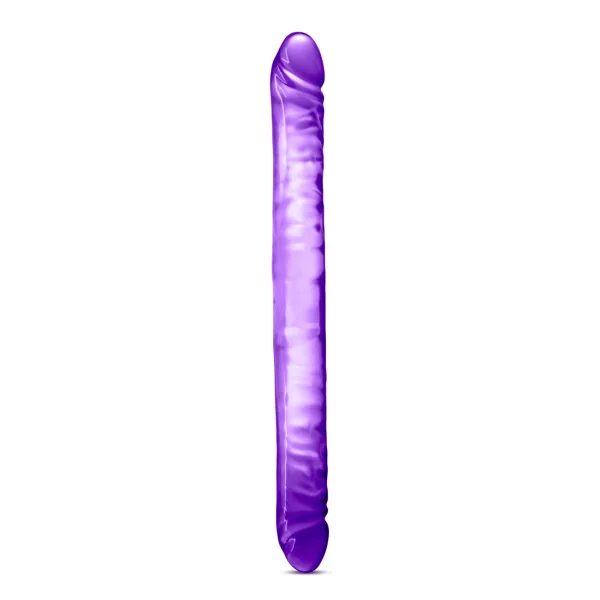 B YOURS 18 DOUBLE DILDO PURPLE “