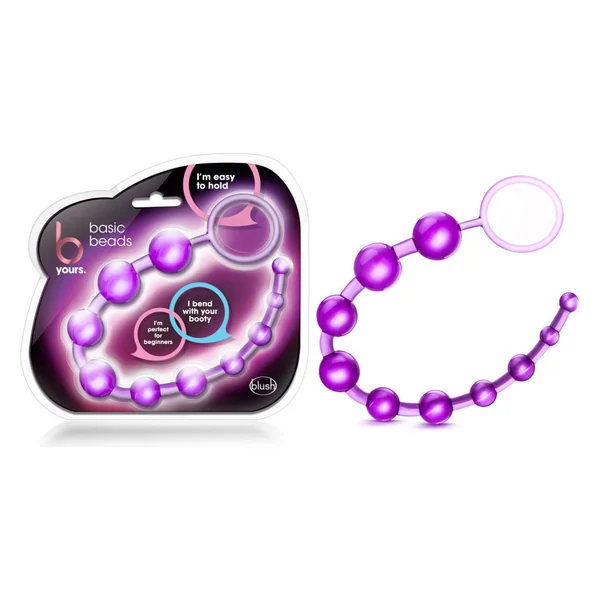 B Yours Basic Anal Beads by Blush Novelties
