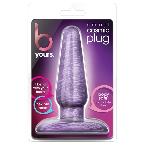 B Yours Cosmic Purple Swirl 4.25-Inch Anal Plug