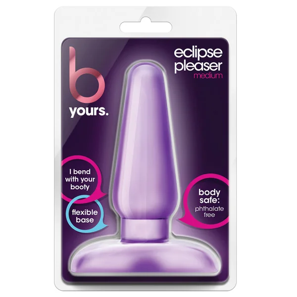 B Yours Eclipse Pleaser Purple 4.75-Inch Anal Plug