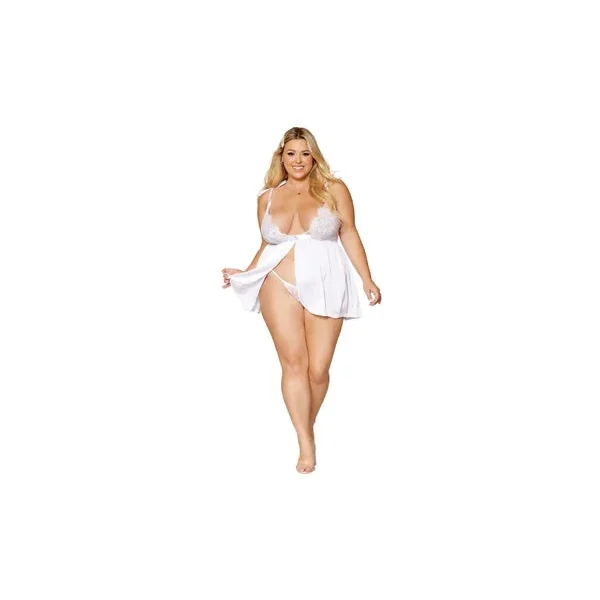 Babydoll w/ Lace Cups & G-String