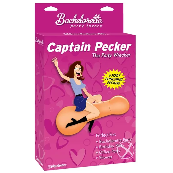 Bachelorette Party Favors Captain Pecker The Party Wrecker 6 Foot Inflatable Penis