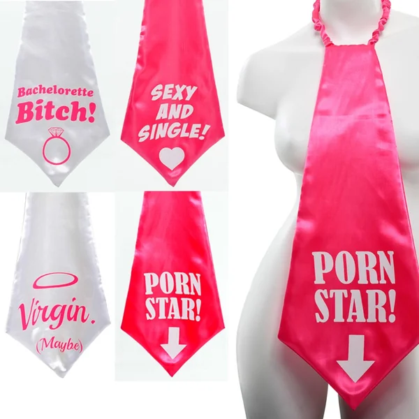 Bachelorette Party Favors Party Ties 4 pack
