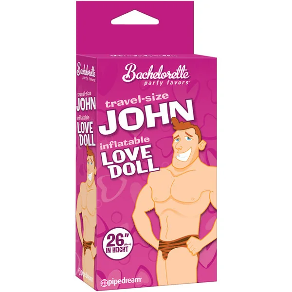 Bachelorette Party Favors Travel Size John Blow Up Doll