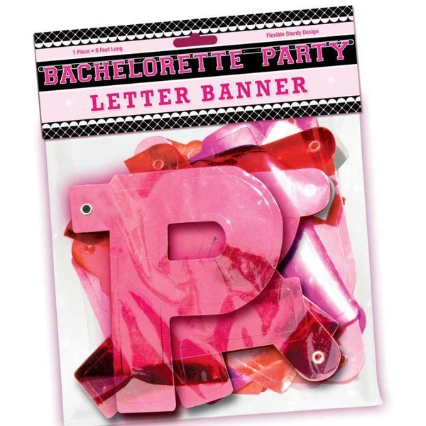 BACHELORETTE PARTY LETTER BANNER
