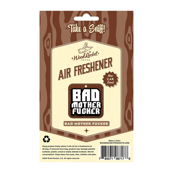 BAD MOTHER FUCKER AIR FRESHENER (NET)