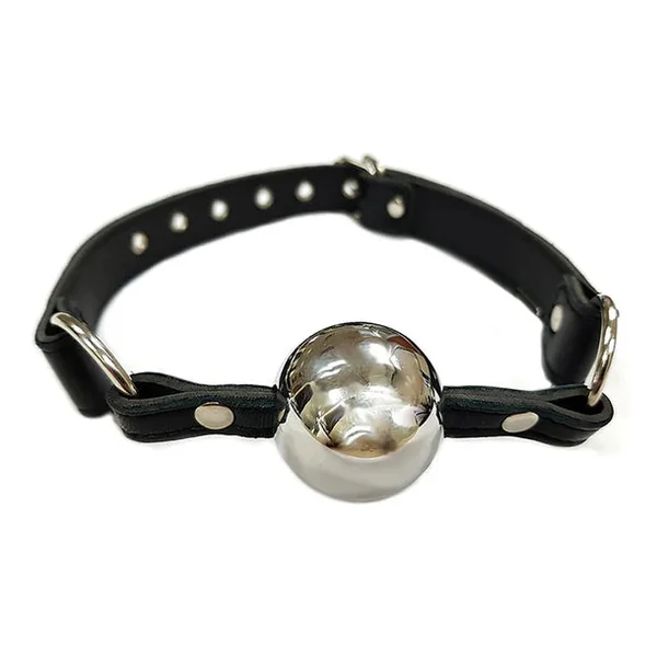 Ball Gag with Hollow Stainless Steel Ball by Rogue