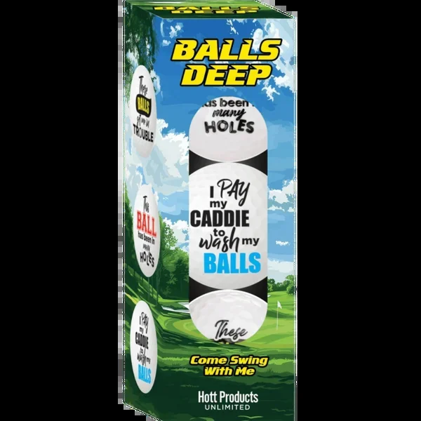 Balls Deep – Novelty Golf Balls