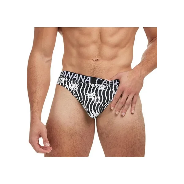 Banana Cabana Bikini – Small/Medium – Black/White