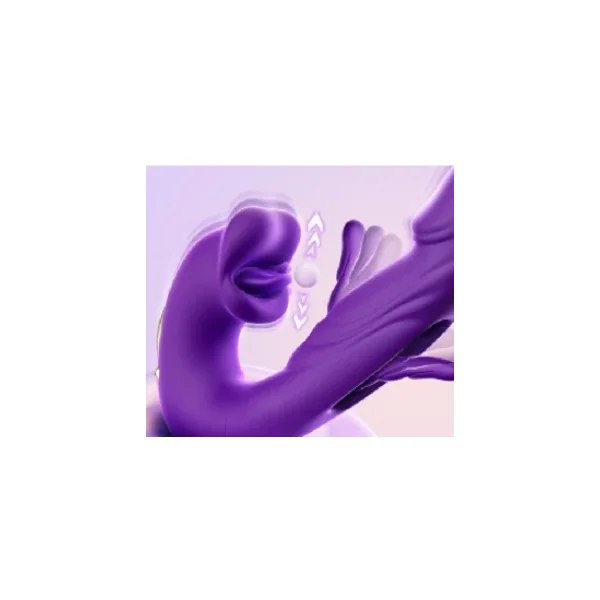 Barney – Vibrating & Tongue-Licking Massager with Flapping Function