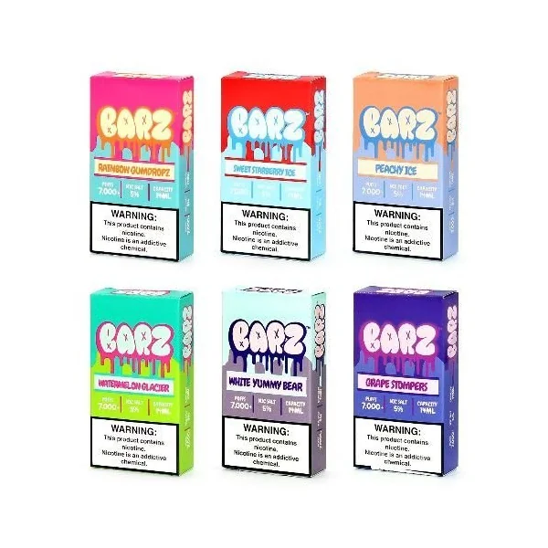 Barz 5pk 7000puff Disposable Pearapple Pine