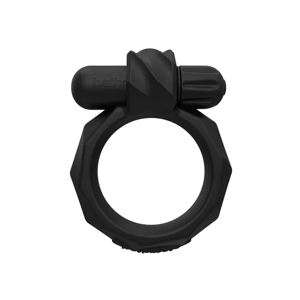 Bathmate Maximus Vibe 55 Rechargeable Silicone Cockring – Black