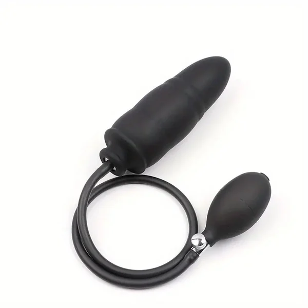 BDSM Inflatable Butt Plug Simulated Penis Inflatable Anal Plug Sex Toy