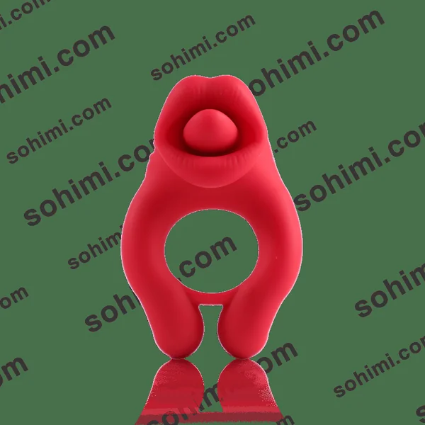 BEKEY| Penis Ring with Clitoris Testicle Stimulator for Couples