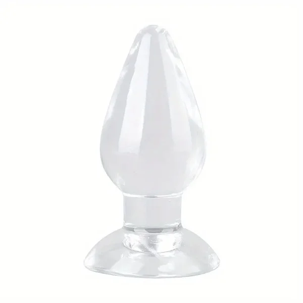 Big Mac Anal Plug Anal Plug High Transparent Crystal Beads Anal Plug