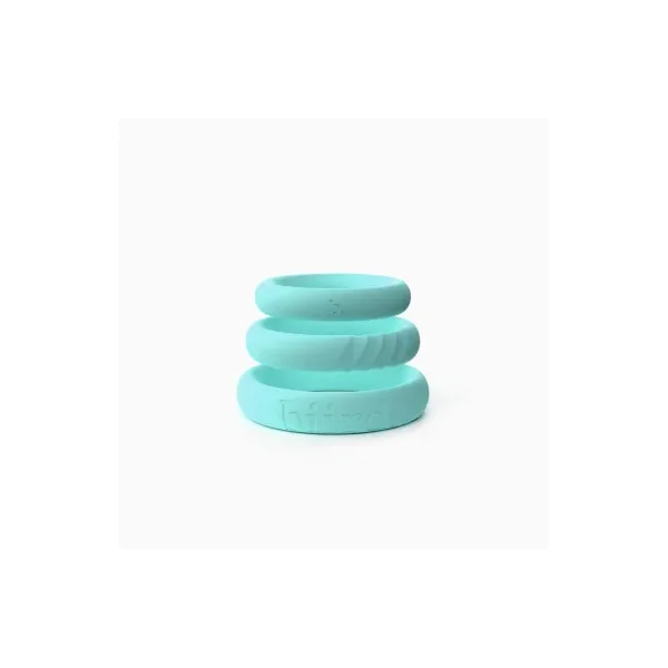 Biird Riin 3-Piece Cock Ring Set, Mint