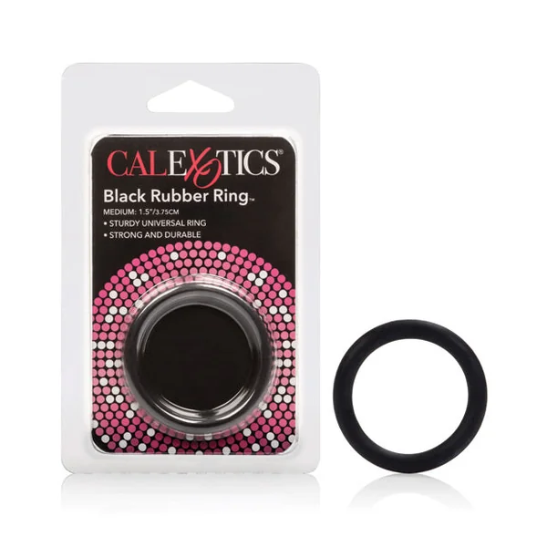 Black Rubber Ring - Medium
