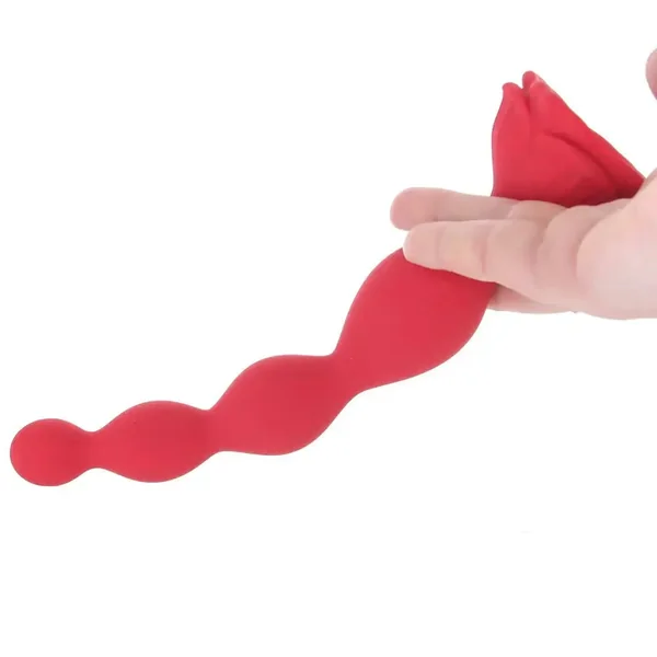 Bloomgasm™ Beaded Silicone Rose Vibrator