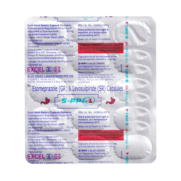 BLUE CROSS S-PPI-L CAPSULE (15 Capsules)
