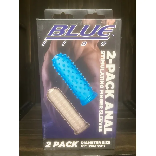 Blue Line 2-Pack Anal Finger Sleeves by Blueline Men
