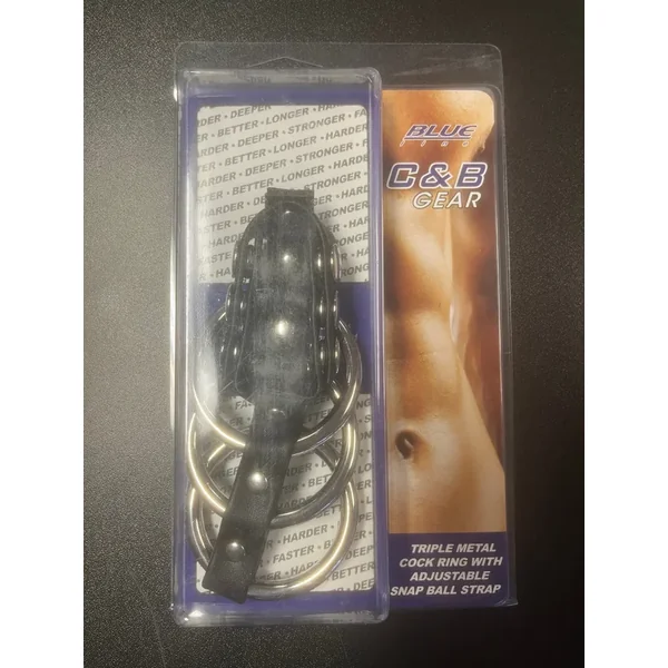 Blue Line C&B Gear Triple Metal C-Ring with Adjustable Ball Strap