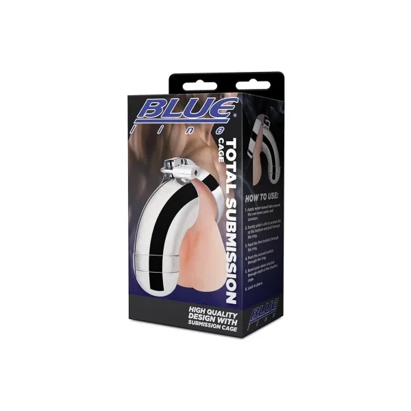 Blue Line TOTAL SUBMISSION COCK CAGE