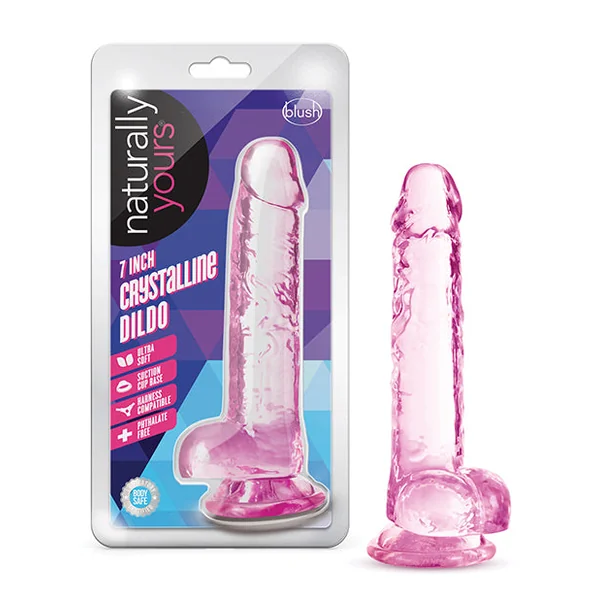 Blush Naturally Yours 7" Crystalline Dildo