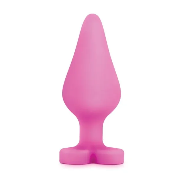 Blush Play With Me Naughty Candy Heart Be Mine Plug – Pink