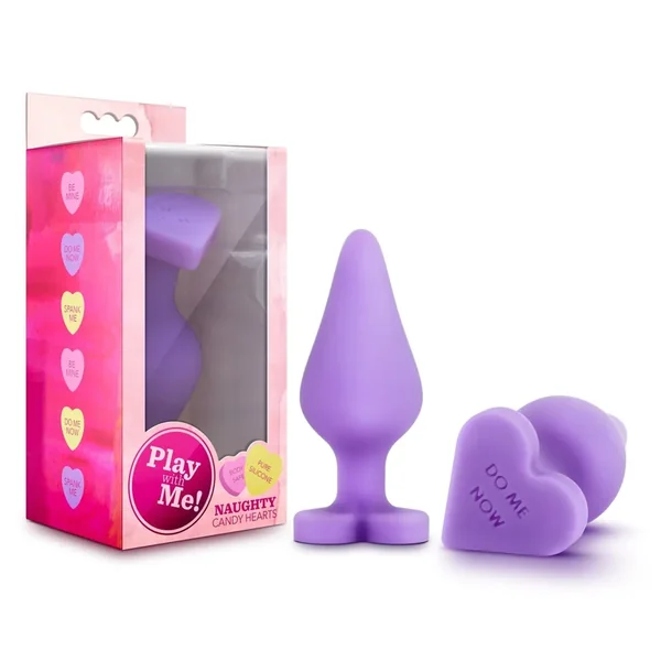 Blush Play With Me Naughty Candy Hearts Butt Plug