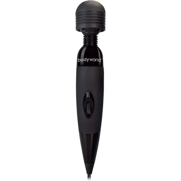 Bodywand Midnight Silicone Plug-In Wand Massager – Black
