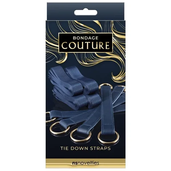 Bondage Couture Blue Tie Down Straps*
