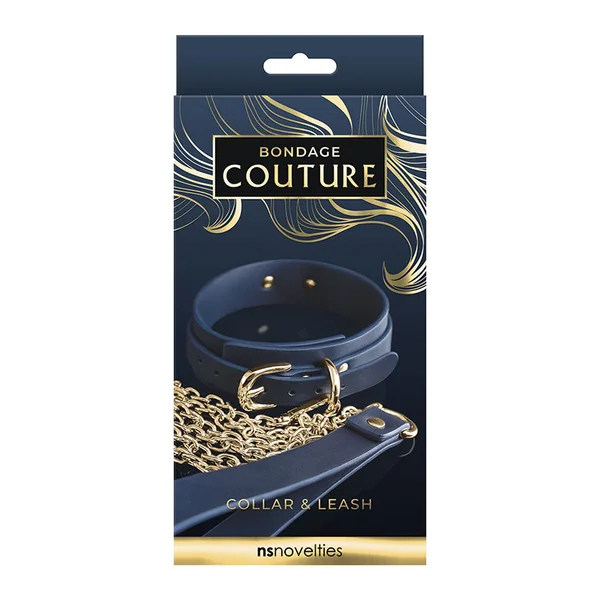 Bondage Couture Collar & Leash by NS Novelties