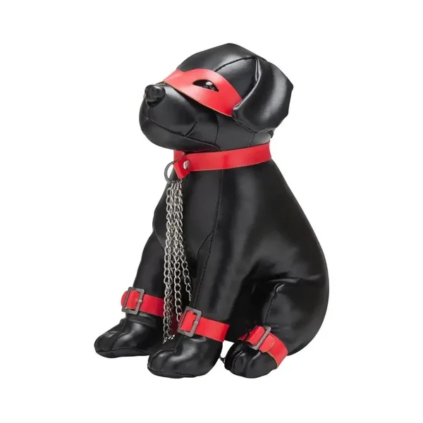 Bondage Puppies Captain Chains Leather Stuffed Animal