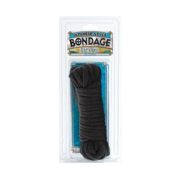 Bondage Rope - Cotton - Japanese Style - Black