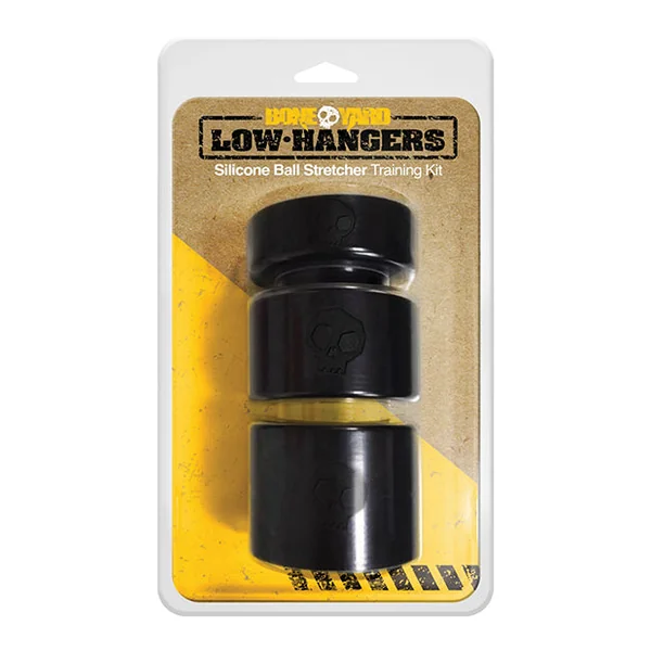 Boneyard Low Hangers Silicone Ball Stretcher Training Kit - Black