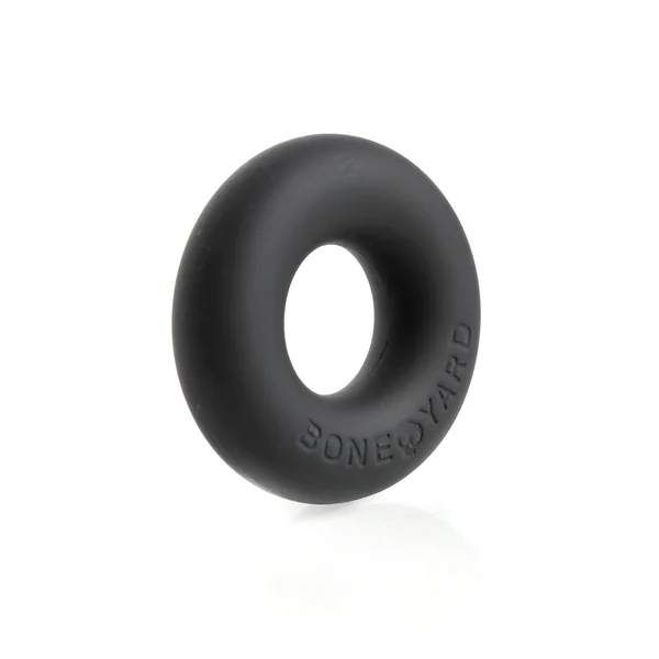 Boneyard Ultimate Silicone Cock Ring Black
