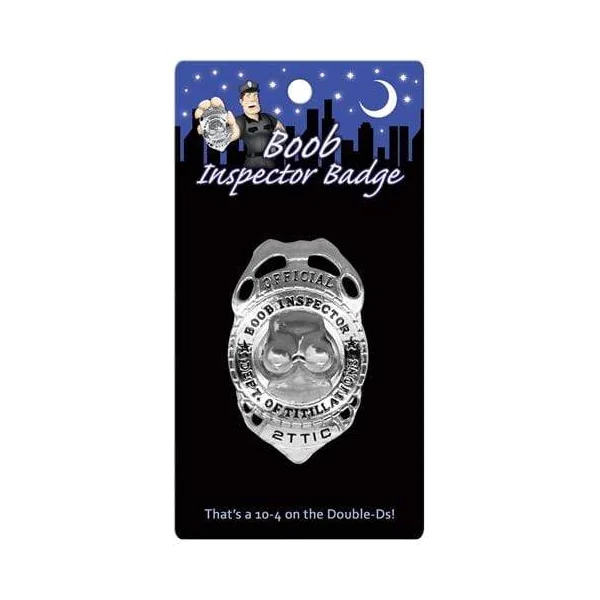 Boob Inspector Badge