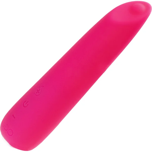 Boom Rechargeable Waterproof Silicone Warming Mini Vibrator By VeDO - Foxy Pink