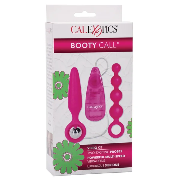 Booty Call Booty Vibro Kit - Pink
