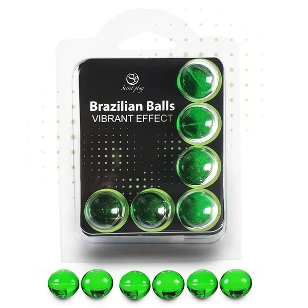 Boules de Massage Lubrifiante - Brazilian Balls Vibrator | Vibration Effect