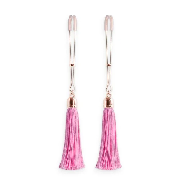 Bound Nipple Clamps T1 – Rose Gold/Pink