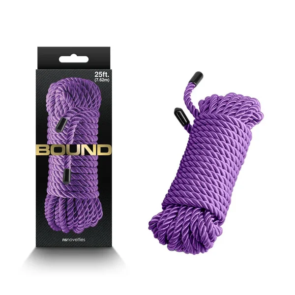 Bound Rope – Purple – Purple Bondage Rope – 7.6 metre length – NSN-1300-05