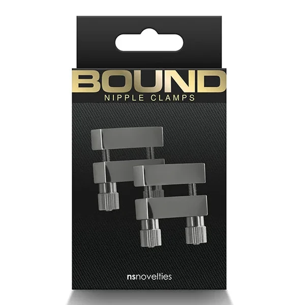 Bound V1 Nipple Clamps – Gunmetal