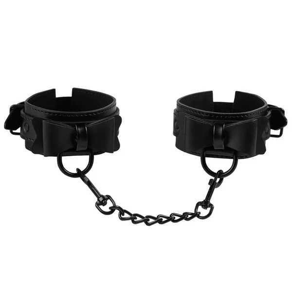 Bow Tie Cuffs - Black
