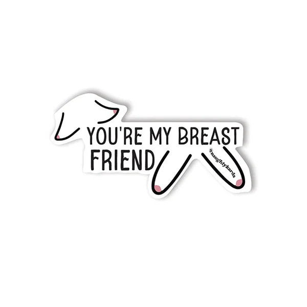 Breast Friend Sticker - Pack of 3