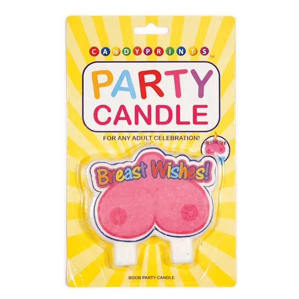 Breast Wishes Party Candle – Novelty Candle