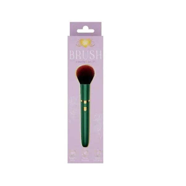 BRUSH VIBRATING BULLET GREEN