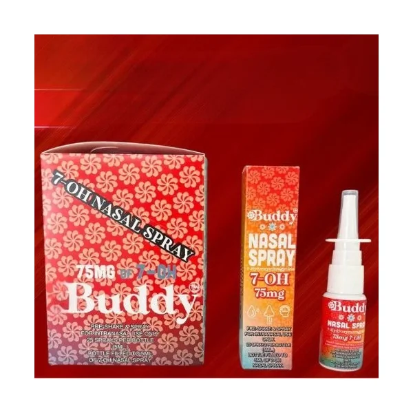 Buddy 7-OH Nasal Spray 75mg 6ct Display